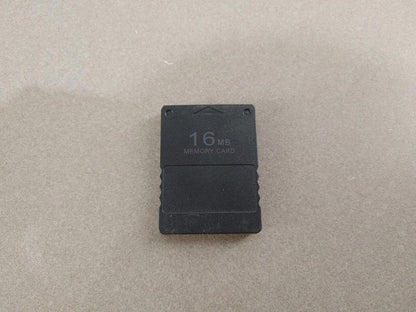 EXCELLENT CONDITION PlayStation 2 16MB Memory Card Black Working