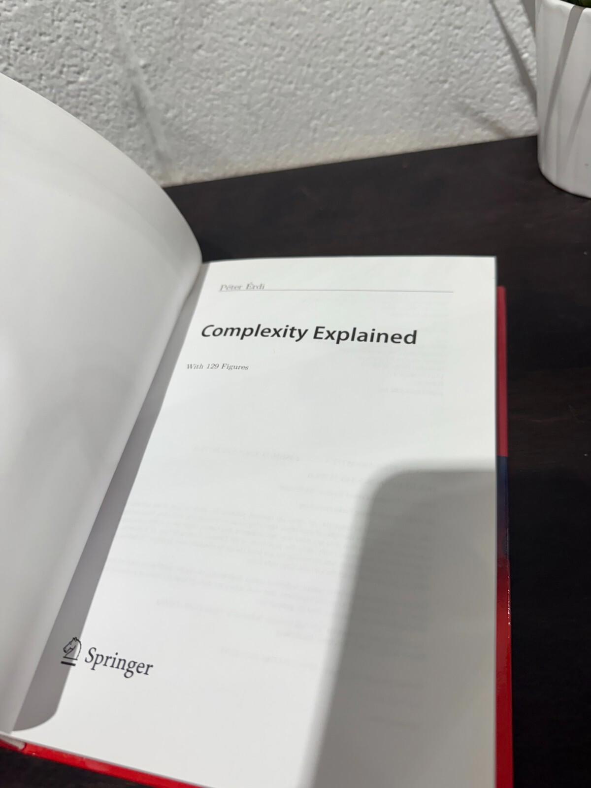 Complexity Explained (Springer Complexity) by Peter Erdi