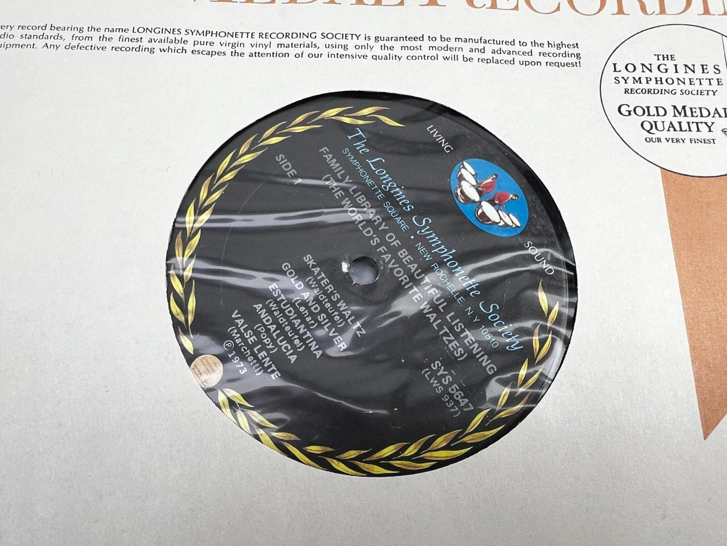 The Longines Symphonette Society Treasury Of Waltzes Box Set LP Vinyl Record