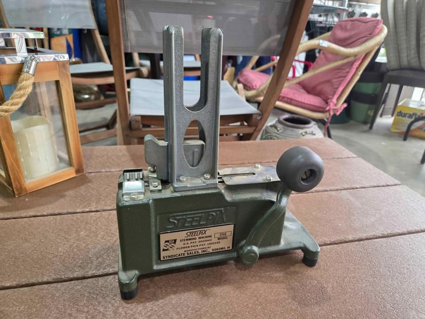Vintage Steelpix Stemming Machine 35E