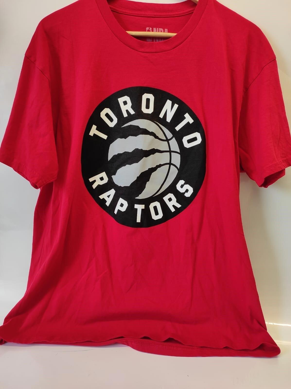 Toronto Raptors Primary Logo Fanatics Branded T-Shirt Men's - RED XL