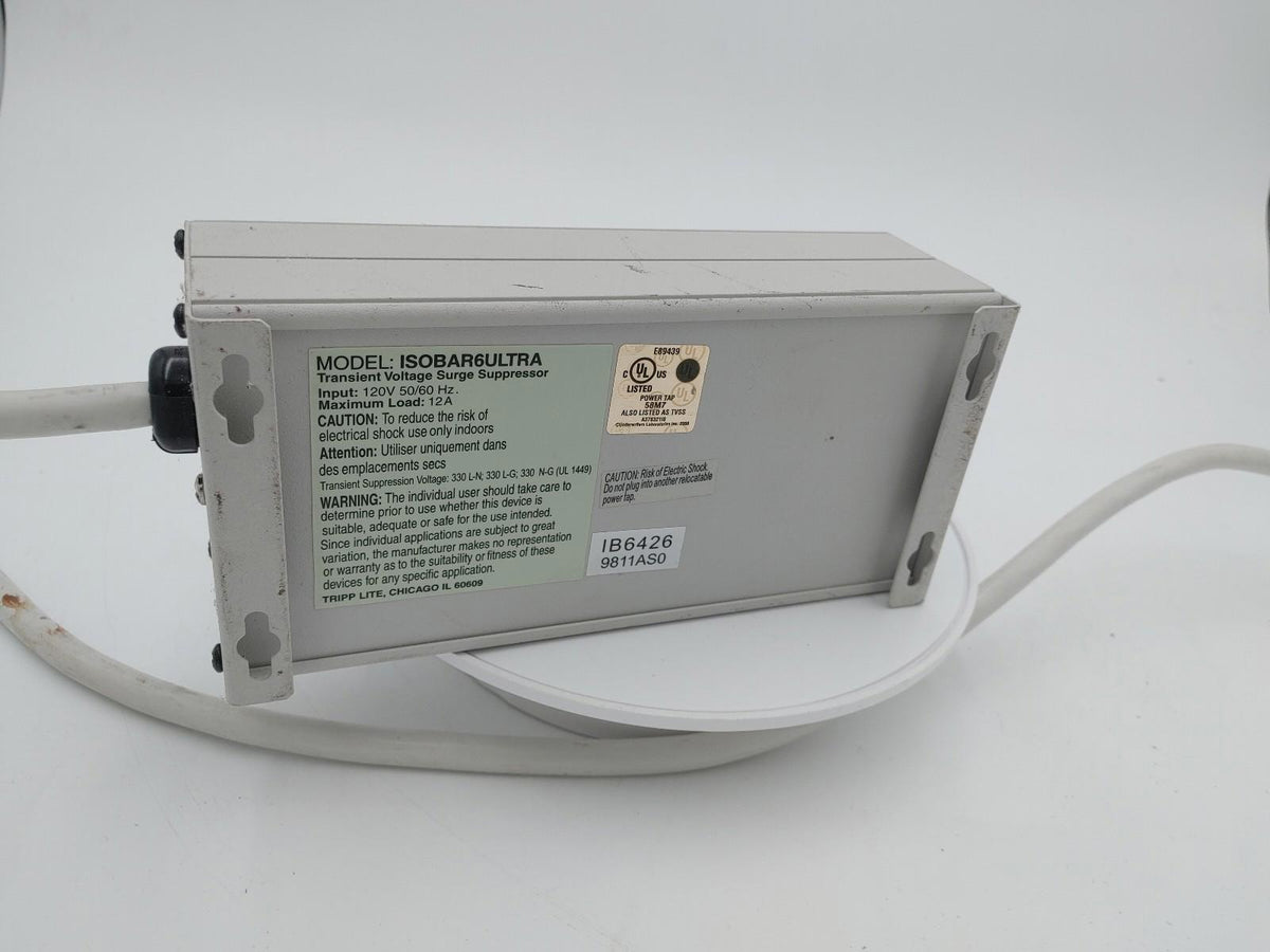 Good Condition Tripp Lite Isobar Ultra ISOBAR6ULTRA Surge Protector Works Tested