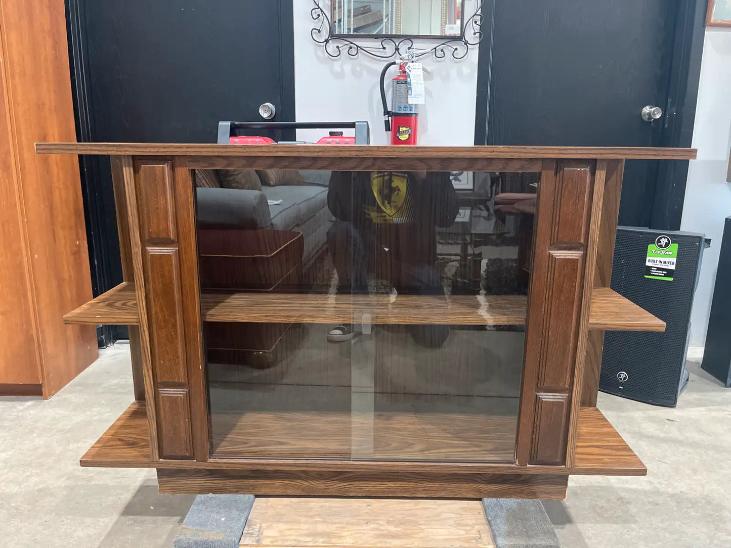 Wood TV Stand