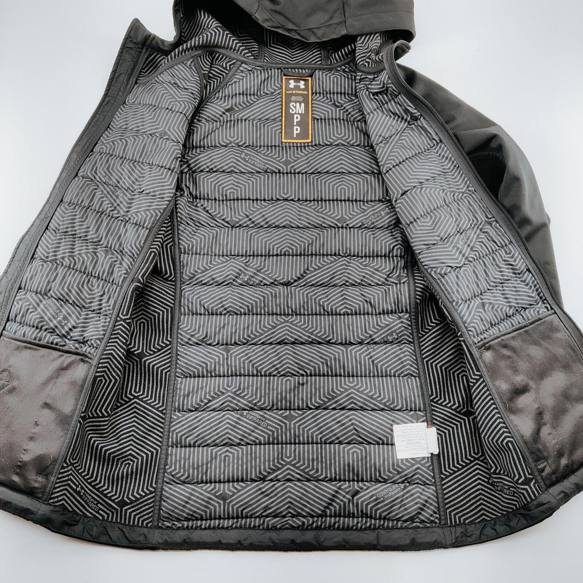 Under Armour Black Quilted Jacket Women's Size Small