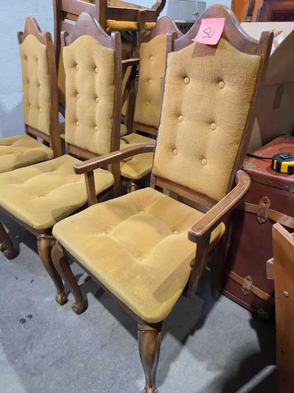 Very Vintage Dining Chairs (6) - 1969!