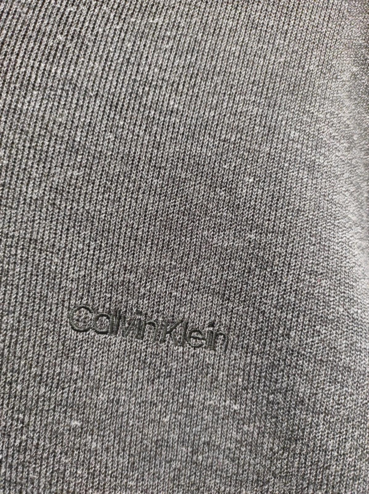 Calvin Klein black combo pullover sweater for men's size L