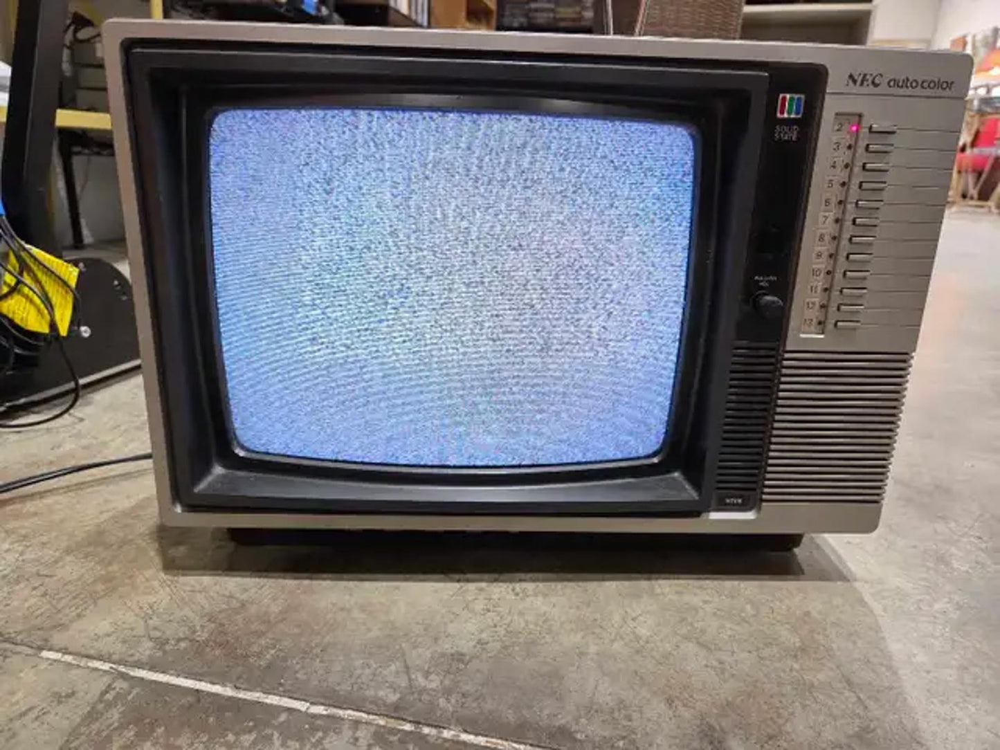 Retro NEC Autocolor 14" TV