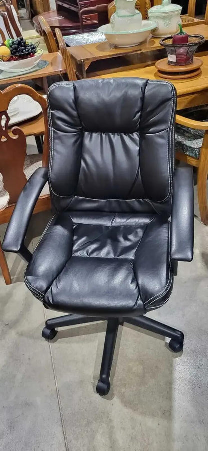 Black Manager's Office Chair - Adjustable