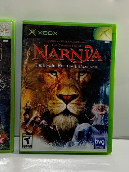 Lot of 2 Xbox 360 Games, Narnia & BIOSHOCK 2 RAPTURE