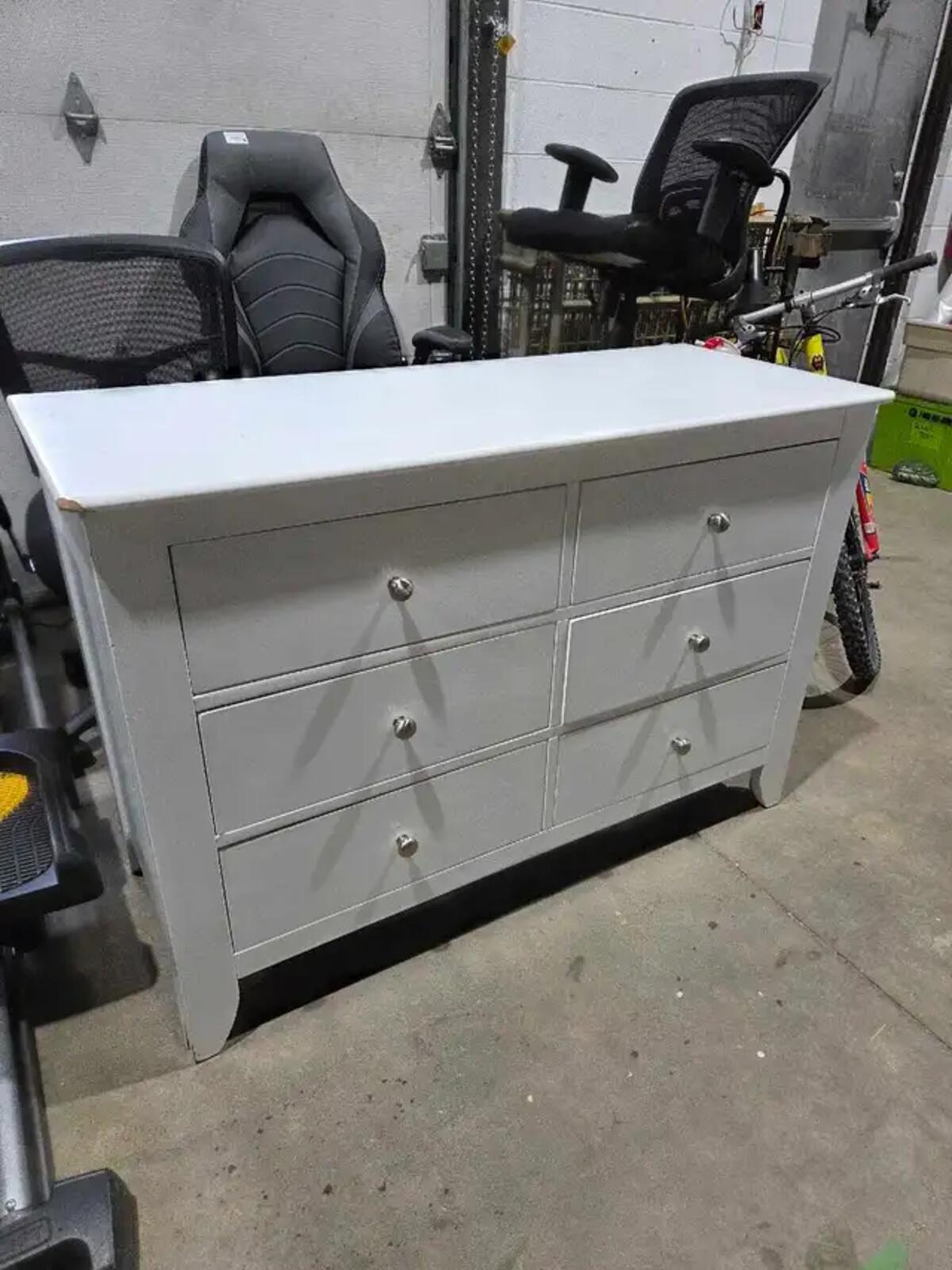 Pali Salerno Double Dresser - White