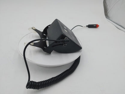 Good Condition Suction-mount Car 12V Safety Flood Light Black Untested