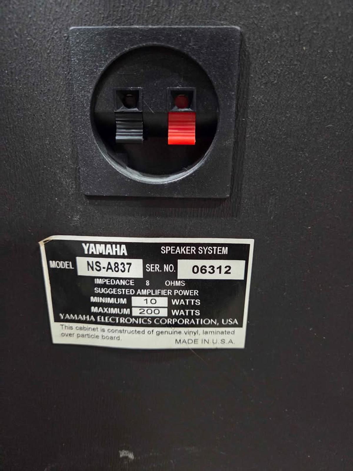 Yamaha NS-A837 Speakers