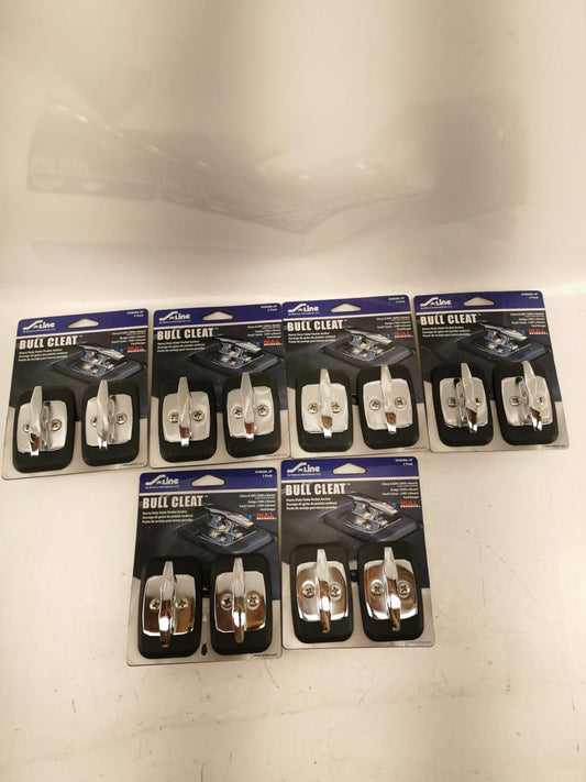 Lot of 6 S-Line BULL CLEAT 2- Pack Heavy Duty Stake Pocket Anchor XH8086-2P