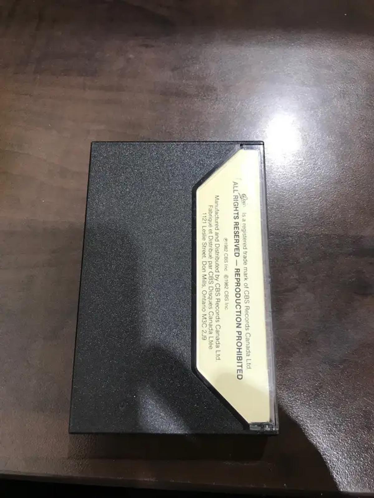 Michael Jackson Thriller Cassette