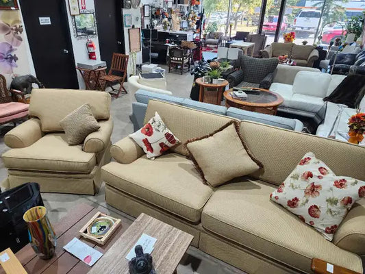 Almost New! Sofa and ArmChair Set