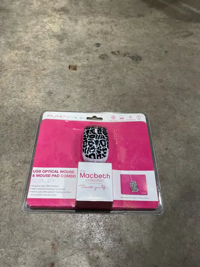 Macbeth Mouse Pad Combo