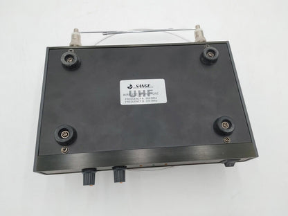Excellent Condition Sange Electronics El UHF 550MHz Wireless Microphone System