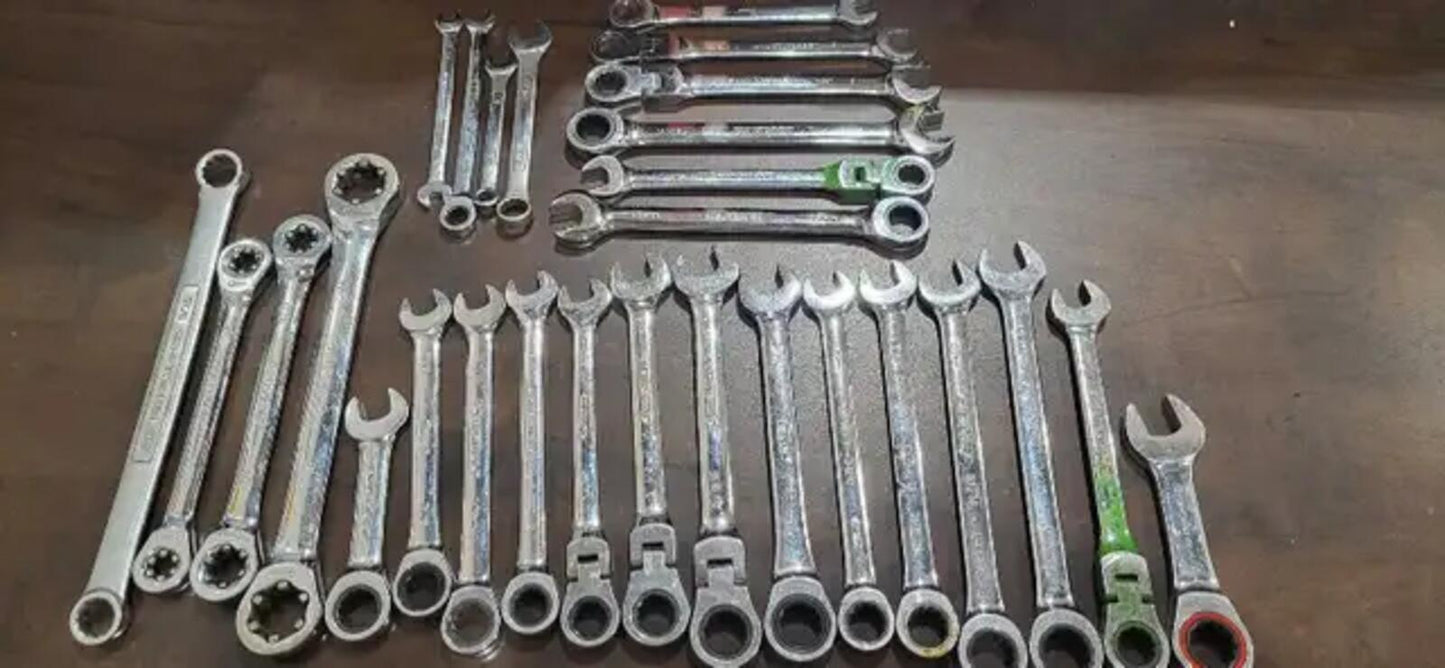 Assorted Wrenches - 28 Available