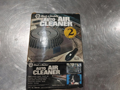 Excellent Condition Black & Decker Auto Air Cleaner w/Box Untested For Parts