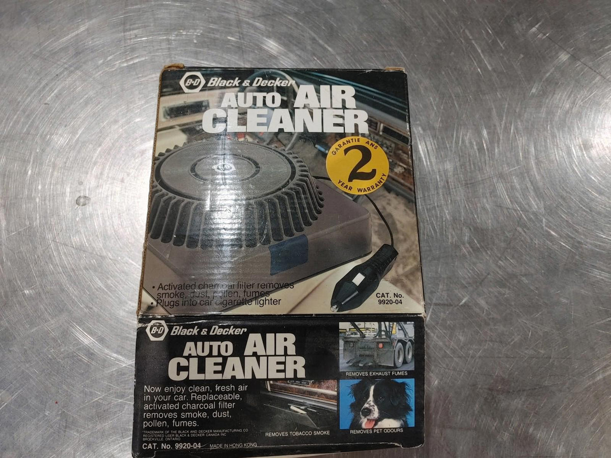 Purificateur d'air automatique Black & Decker en excellent état avec boîte, non testé, pour pièces