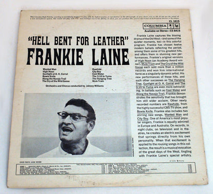 Frankie Laine Hell Bent For Leather! Vinyl Album Record LP - Fair
