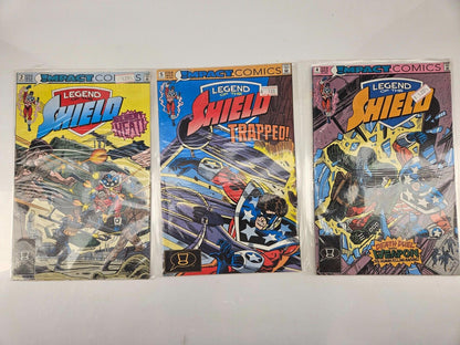 Legend of the Shield & The Original Shield - Lot of 21 Comics