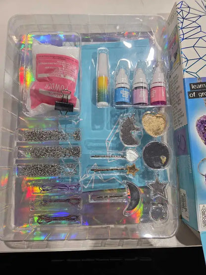 YOU-NIVERSE Crystal Growing Jewelry Set NEW