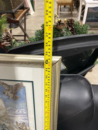 Framed Santa Artwork