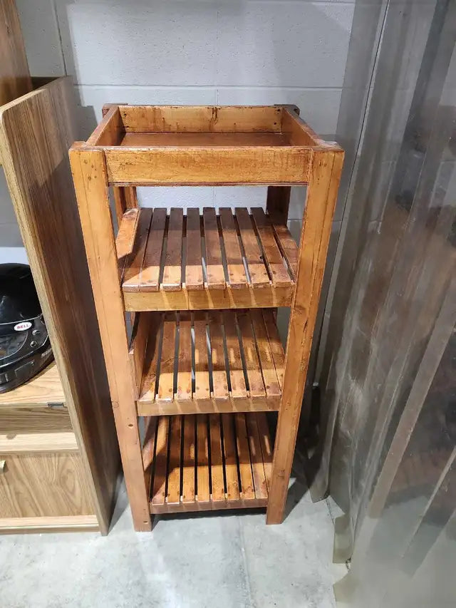 Wooden 4-Tier Shelf