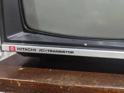 Hitachi Retro IC Transistor 12" TV