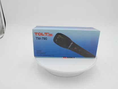 Brand New In Box TCL TM-790 Dynamic Cardioid Low Impedence Microphone Black