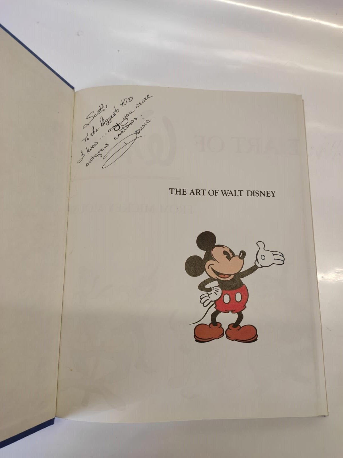 The Art of Walt Disney by Christopher Finch- New Concise edition
