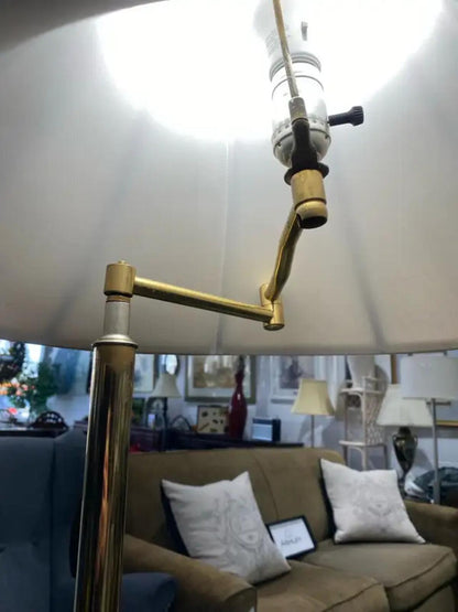 Vintage Golden Floor Lamp