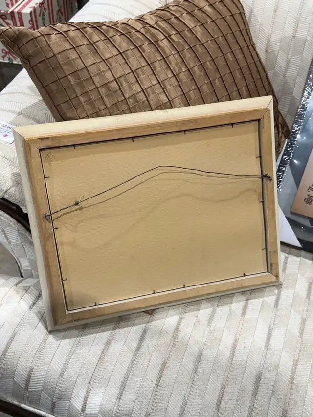 Beautiful Lake Side Fishing Painting