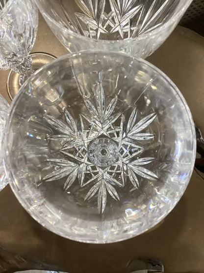 Vintage Linea Gala Crystal Wine Glasses - 4 Available
