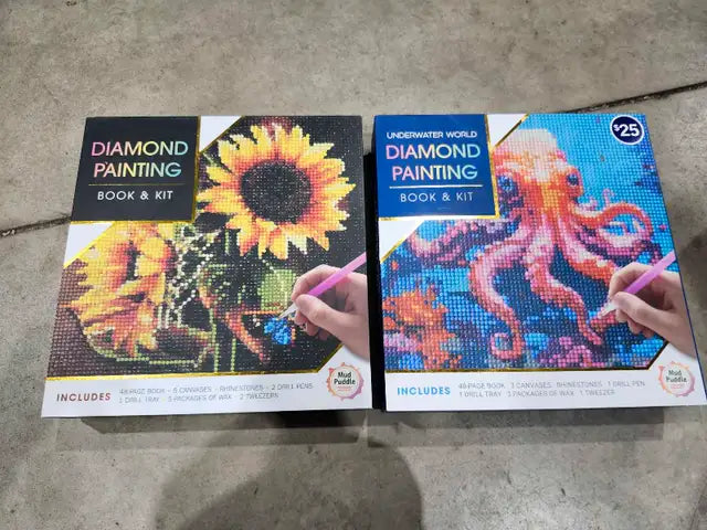 Mud Puddle Diamond Painting Book & Kits