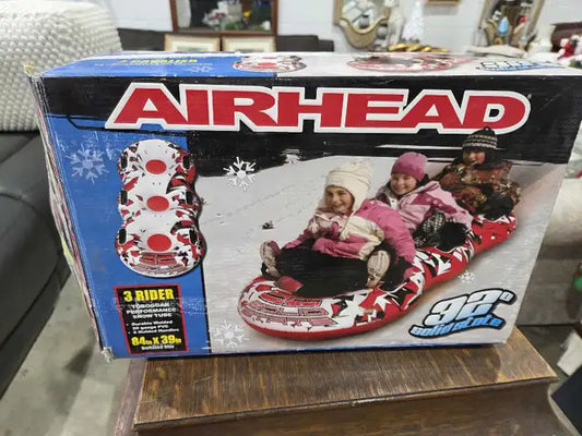 New! Airhead 3 Rider Toboggan
