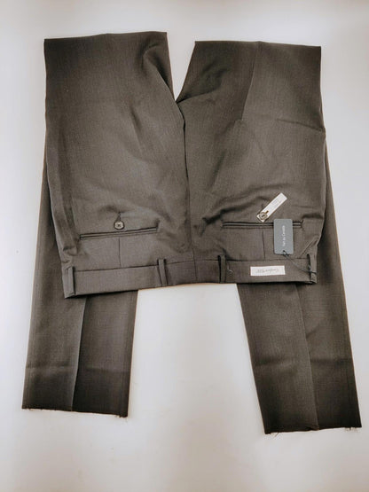 NWT Joseph Abboud Wool Blue Unhemmed Trousers Men's Size 34