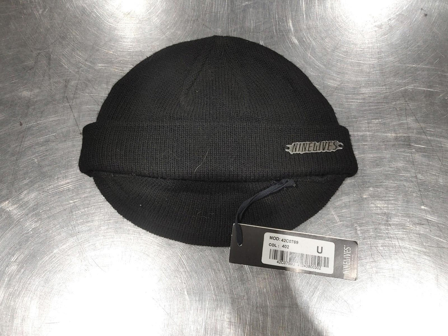 Brand New Nine Lives Winter Toque Hat Model 42C0769 Black