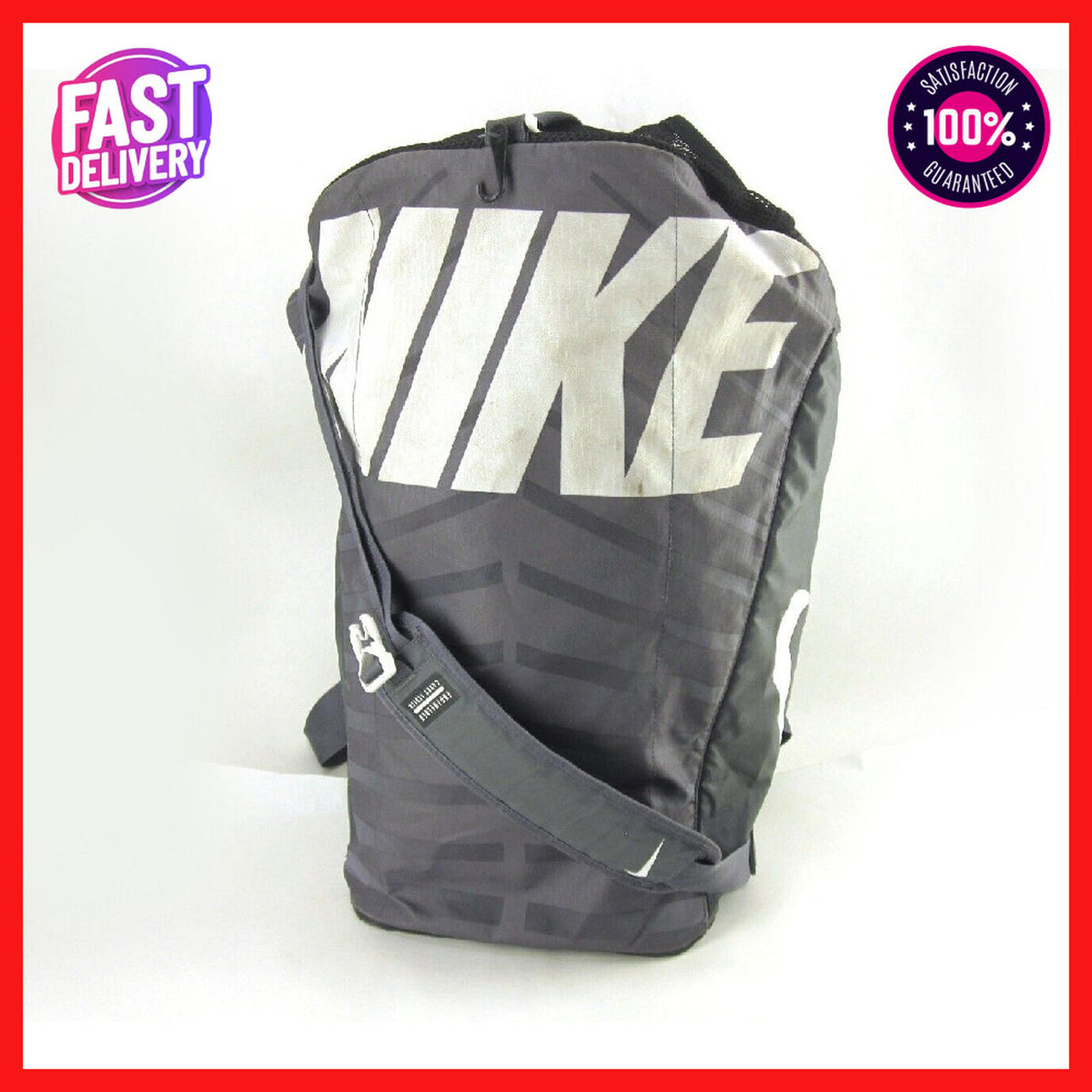 Nike Alpha Adapt Duffle Bag With Cross Body Strap, NHL Winnipeg Jets Team Issue