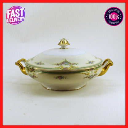 Noritake Plaza Collection. Round Covered Vegetable Dish - China Bowl - Japan Vtg