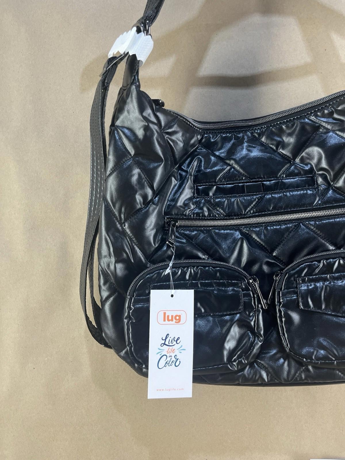 NWT LugLife Black Tote Shoulder Bag