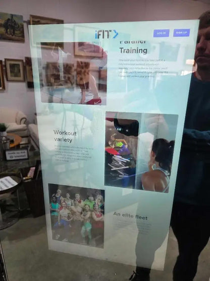 ProForm Vue Fitness Mirror w/ Touch Display - iFit Enabled