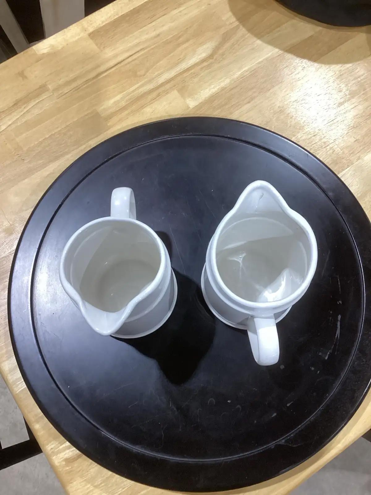 Ceramic Creamer Pitcher - 2 Available