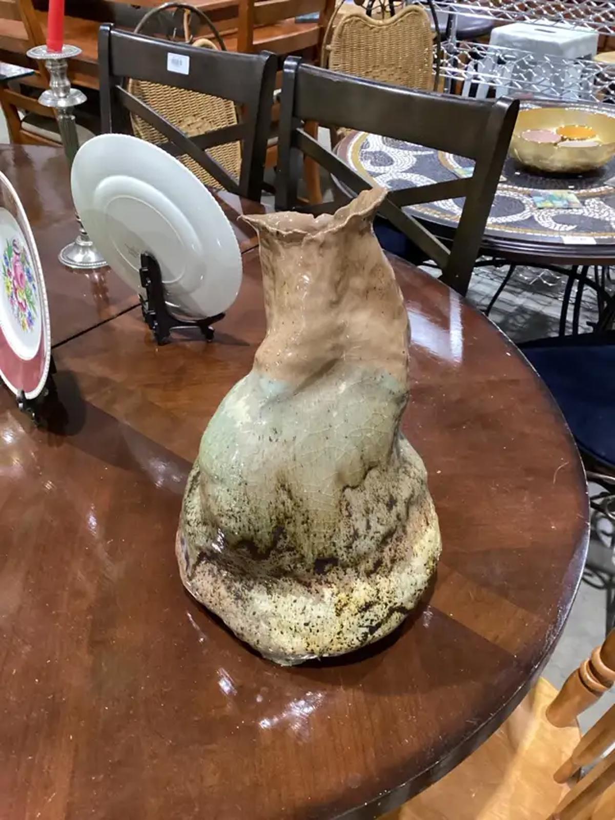 Intricate Pottery Vase