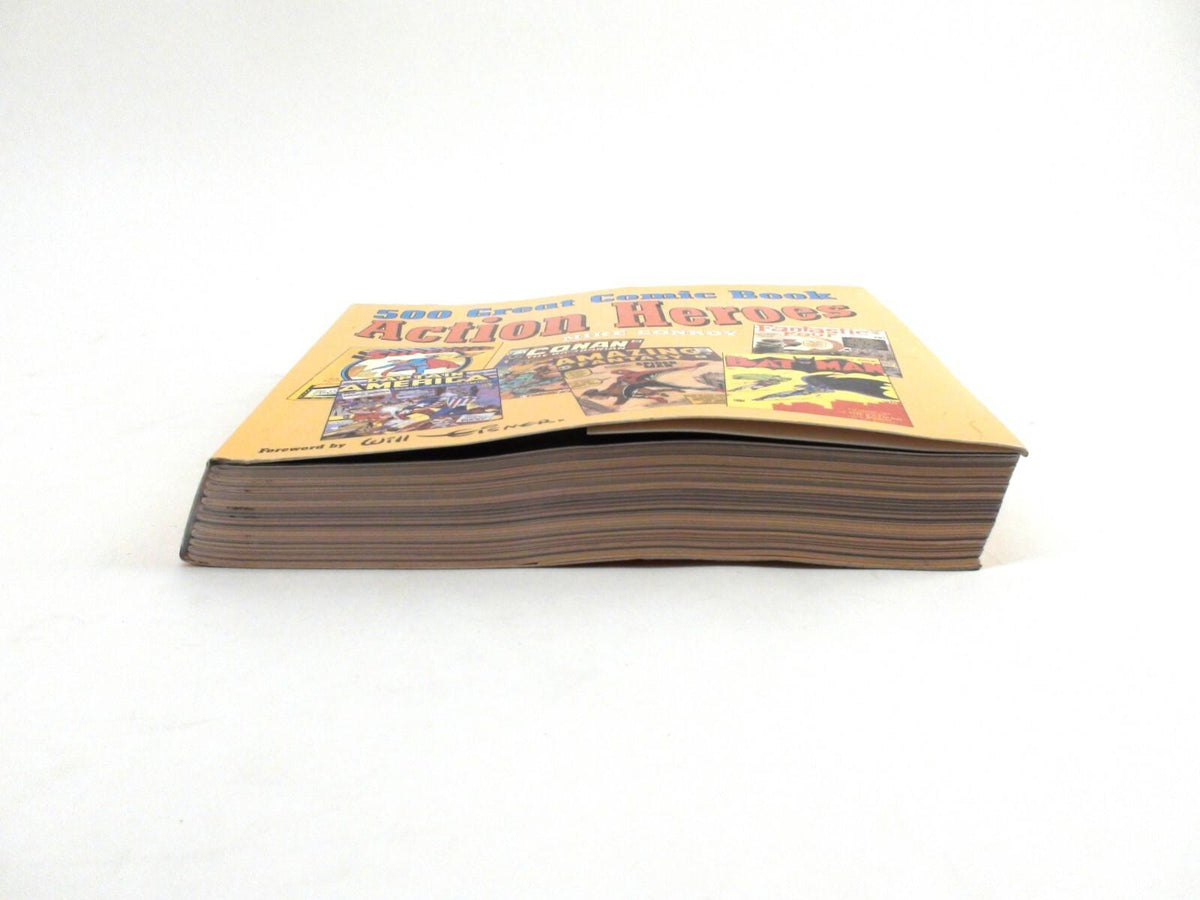 500 Great Comic Book Action Heroes Softcover - Mike Conroy