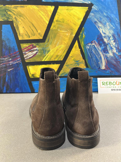 Luca Ferri Men’s Chelsea Boots (Brown, Size 11)