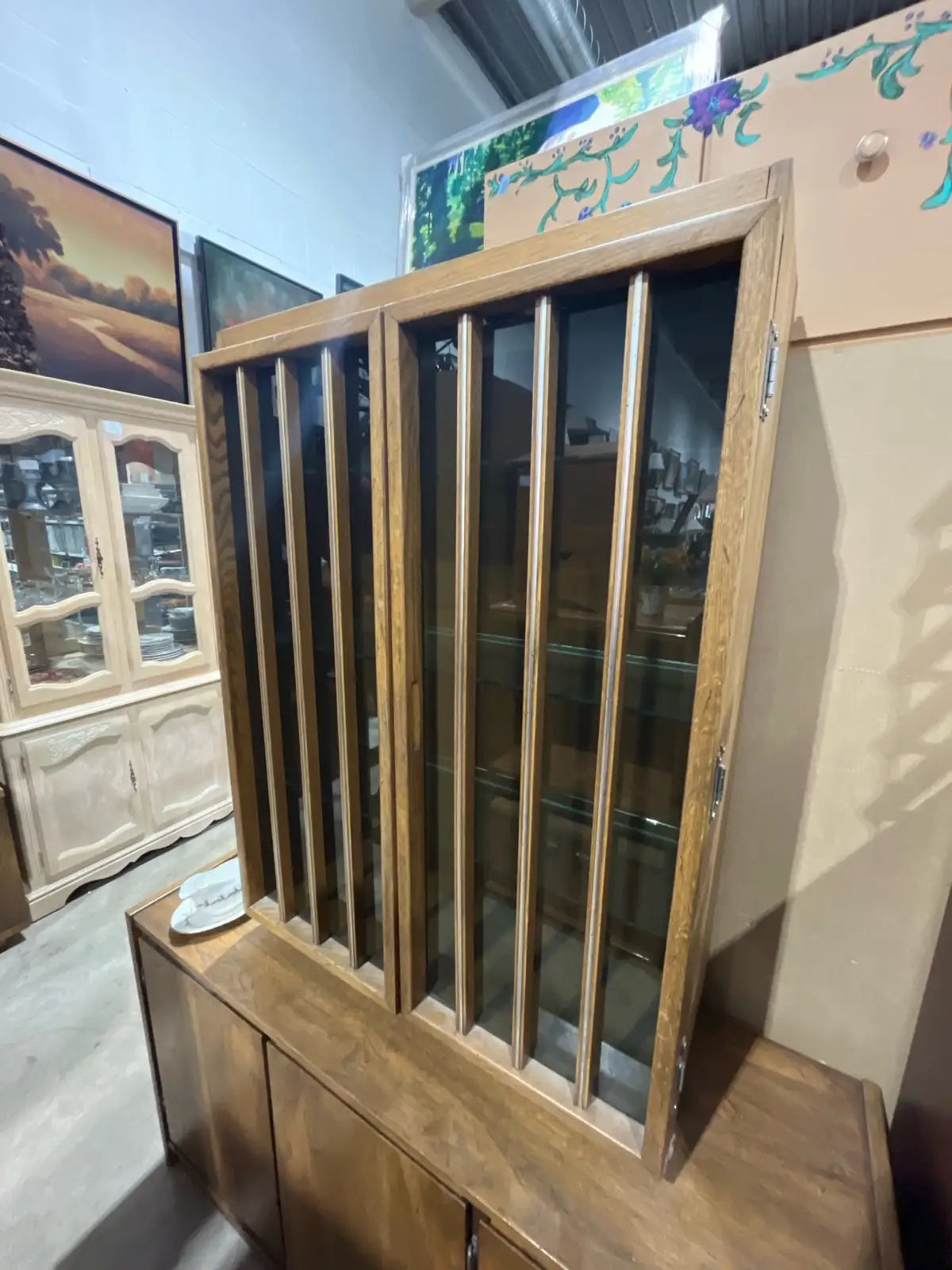 Vintage Unique Display Cabinet