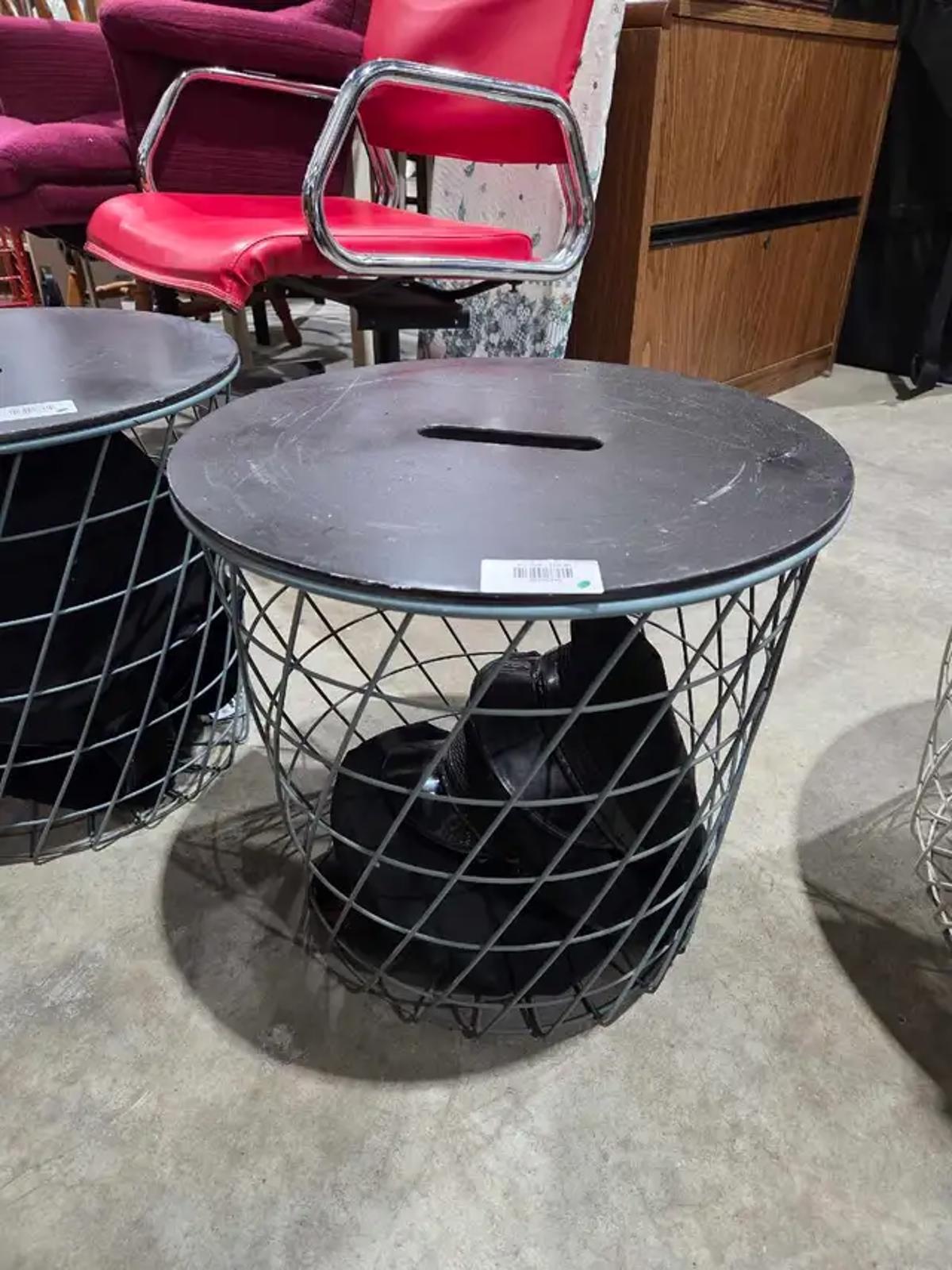Ikea KVISTBRO Storage Tables/Baskets - 2 Available