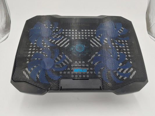 Aimiuzi Laptop Cooling Pad F2 Plus (5 Fan) Blue/Black Untested - Fair